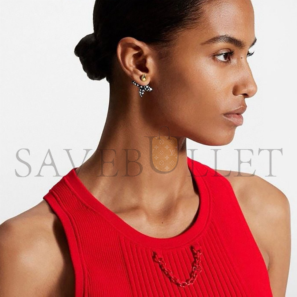 l**is V*t*n x yayoi kusama l**isette infinity dots earrings m01073